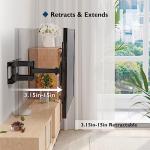 BONTEC Full Motion TV Wall Mount 23-70 Inch