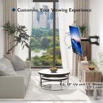 BONTEC Full Motion TV Wall Mount 23-70 Inch