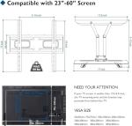 BONTEC Full Motion TV Wall Mount 23-70 Inch