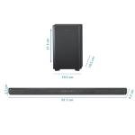 Philips TAB6200 2.1 Soundbar with Wireless Subwoofer
