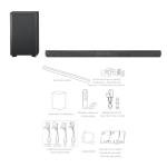 Philips TAB6200 2.1 Soundbar with Wireless Subwoofer