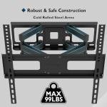 BONTEC Full Motion TV Wall Mount 23-70 Inch