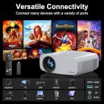 Pericat 4K WiFi Bluetooth Portable Home Theater Projector