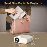 Pericat 4K WiFi Bluetooth Portable Home Theater Projector