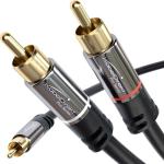 KabelDirekt 25ft RCA Y Cable for Home Theater