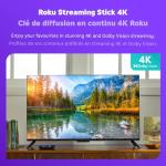 Roku Streaming Stick 4K with Voice Remote