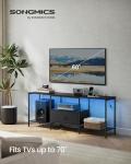 SONGMICS BELLAH TV Stand for Up to 70-Inch TVs