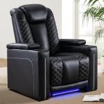 IOMOR Power Recliner Chair with USB & Cup Holders