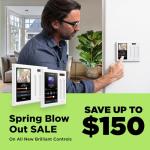 Smart Home Control Panel with Alexa & Google