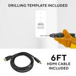 Full Motion Wall Mount for 10" - 50" TVs