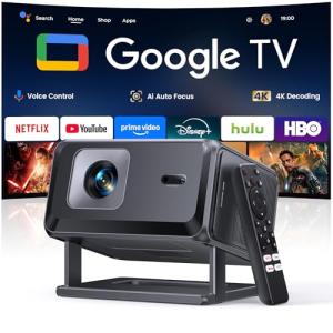 Smart 4K Home Cinema Projector with Google TV