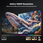 Smart 4K Home Cinema Projector with Google TV