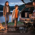 Smart 4K Home Cinema Projector with Google TV