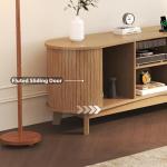 Mid Century Modern TV Stand for 65 Inch TVs