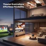 Smart 4K Home Cinema Projector with Google TV