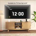 Mid Century Modern TV Stand for 65 Inch TVs