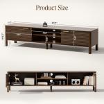 IKALIFE Mid Century Modern TV Stand for 80" TVs