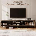 IKALIFE Mid Century Modern TV Stand for 80" TVs