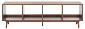 SAFAVIEH Cricket 65" TV Stand in Acacia Brown