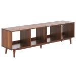 SAFAVIEH Cricket 65" TV Stand in Acacia Brown