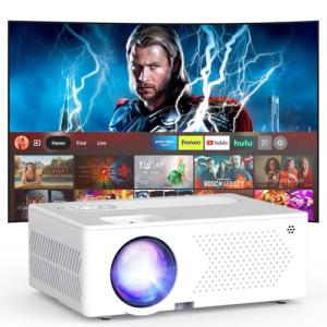 1080P Bluetooth Movie Projector for Home Theater