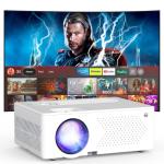 1080P Bluetooth Movie Projector for Home Theater