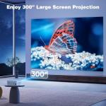1080P Bluetooth Movie Projector for Home Theater