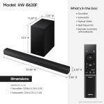 Samsung B-Series HW-B630F 3.1ch Soundbar with Subwoofer