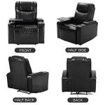 Merax Electric Recliner Chair with USB and Cup Holders