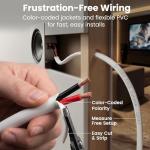 100ft 14 Gauge In-Wall Speaker Wire - CL2 Rated