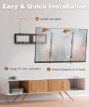 Low Profile Tilt TV Wall Mount for 37-82 inch