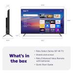 Roku 50-Inch 4K HDR Smart TV with Voice Remote