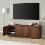 Henn&Hart 68" Walnut TV Stand
