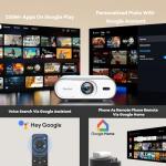 Sovboi 4K Portable Projector with Google TV
