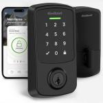 Kwikset Aura Smart Lock - Keyless Entry Matte Black