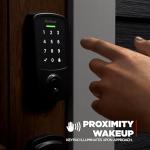 Kwikset Aura Smart Lock - Keyless Entry Matte Black