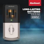 Kwikset Aura Smart Lock - Keyless Entry Matte Black