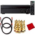 Sony STRDH590 5.2 Channel 4K HDR AV Receiver Bundle