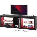 Bestier 70 Inch TV Stand with Power Outlets