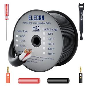 12 Gauge 100 Ft Outdoor Speaker Wire Cable