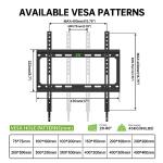 USX MOUNT Low Profile Fixed TV Wall Mount