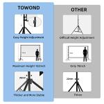 TOWOND 150 Inch Portable Projector Screen with Stand