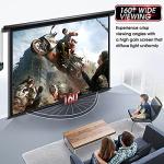 120-Inch Motorized Electric Projector Screen with Remote
