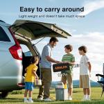 100-Inch Portable Outdoor Projector Screen with Stand