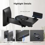 Dual Speaker Wall Mounts for Surround Sound