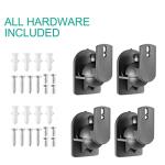 WALI Bookshelf Speaker Wall Mounts, 4 Pack