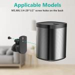 WALI Speaker Wall Mounts for Surround Sound, Black