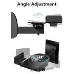 WALI Dual Side Speaker Wall Mounts, Black