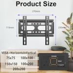 GLWIXY Fixed TV Wall Mount for 14-42" TVs