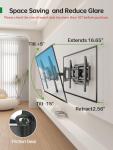 USX Full Motion TV Wall Mount for 42-90 inch TVs